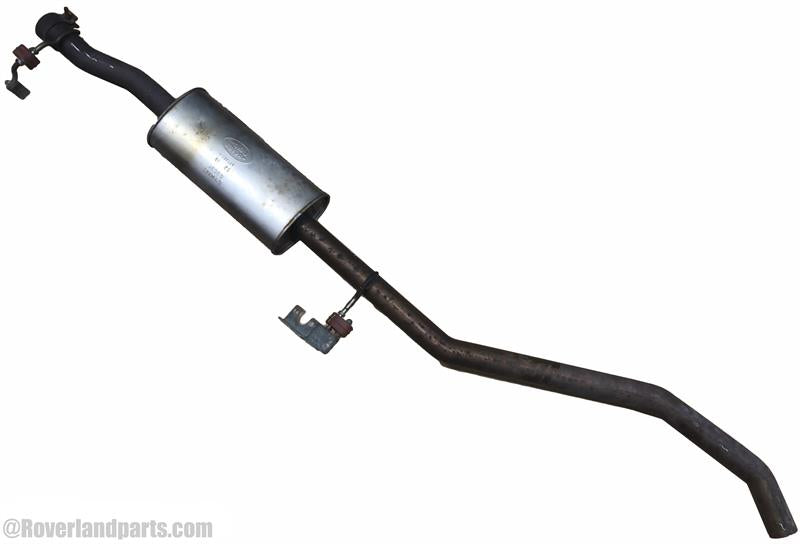 Land Rover Discovery Sport exhaust pipe replacement part with muffler and mounting brackets