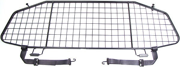 Range Rover Parts Dog Guard with metal grid and adjustable straps for pet safety