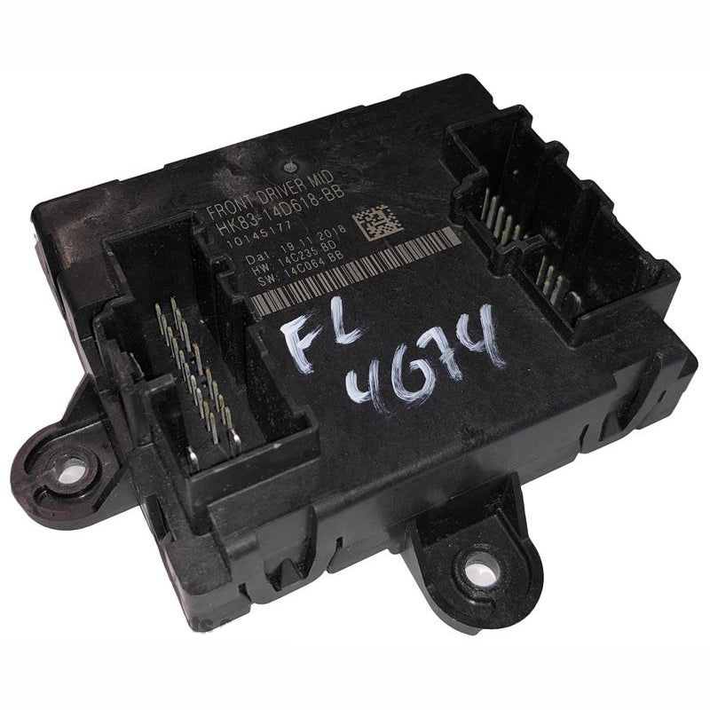 Land Rover Discovery Sport Door Control Module black electronic part with multiple connectors