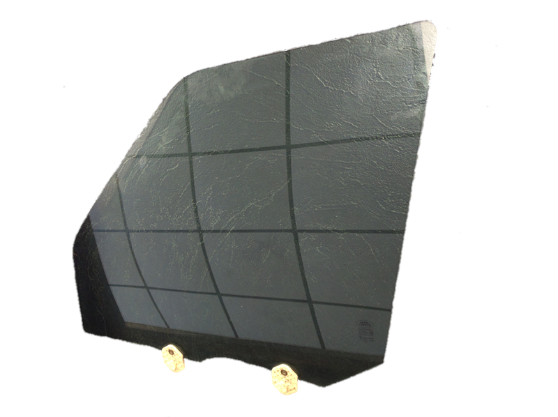 Range Rover Door Glass replacement part tinted and curved for vehicle window