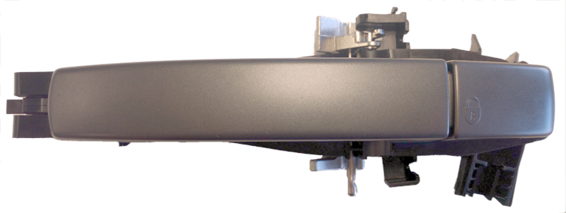 LR2 Parts door handle in matte black finish compatible with Land Rover LR2 models