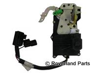 Range Rover door latch replacement part with wiring connector for vehicle door mechanism