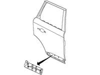 Range Rover door moulding replacement part for vehicle door panel repair