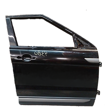 Range Rover Evoque black door shell replacement part for vehicle repair and restoration