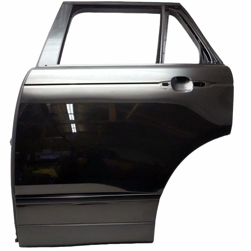 Black Land Rover Range Rover Door Shell replacement part with handle cutout and window frame