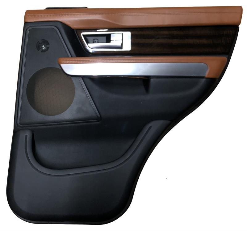 Land Rover Range Rover Parts premium brown and black interior Door Trim panel with chrome handle
