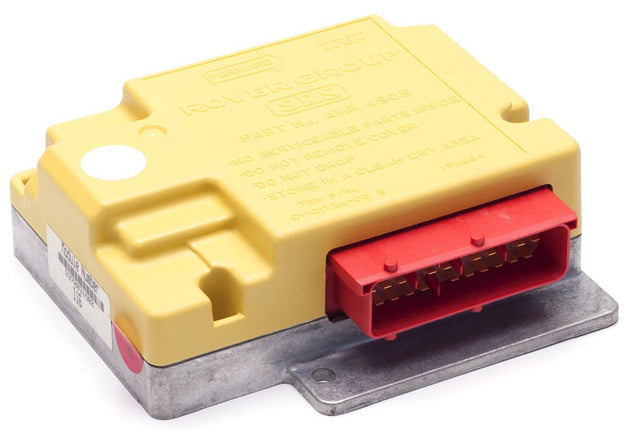 Land Rover Discovery Parts Electric Control Unit with yellow casing and red connector plug