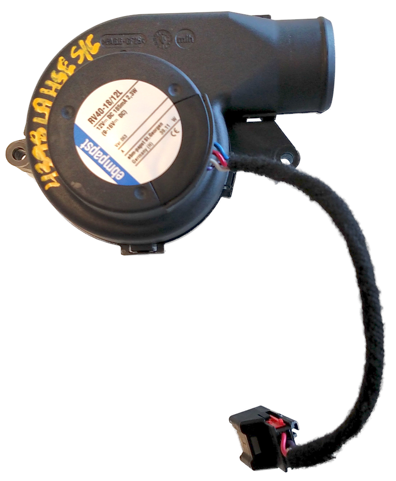 Range Rover Parts electric fan motor for screen cooling with attached wiring harness