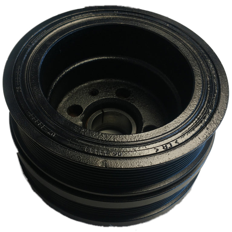 Black Land Rover LR3 LR4 engine pulley part for vehicle engine replacement and repair