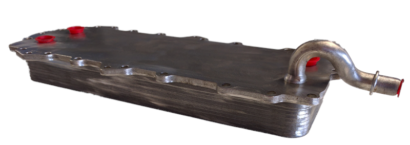 Range Rover Engine Oil Cooler with durable metal construction for efficient engine cooling