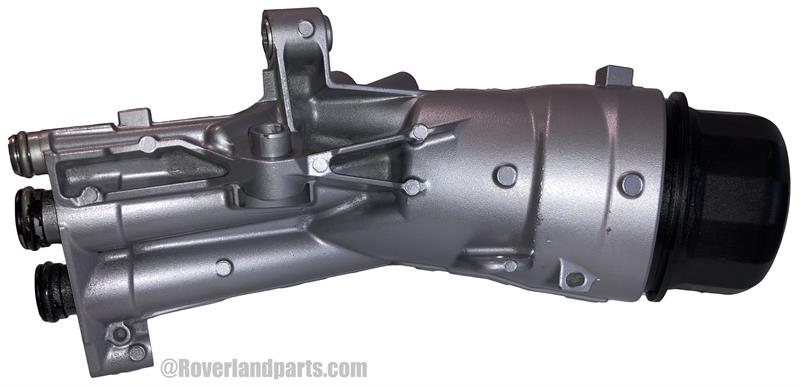Land Rover Velar Parts engine oil filter housing for vehicle maintenance and engine protection