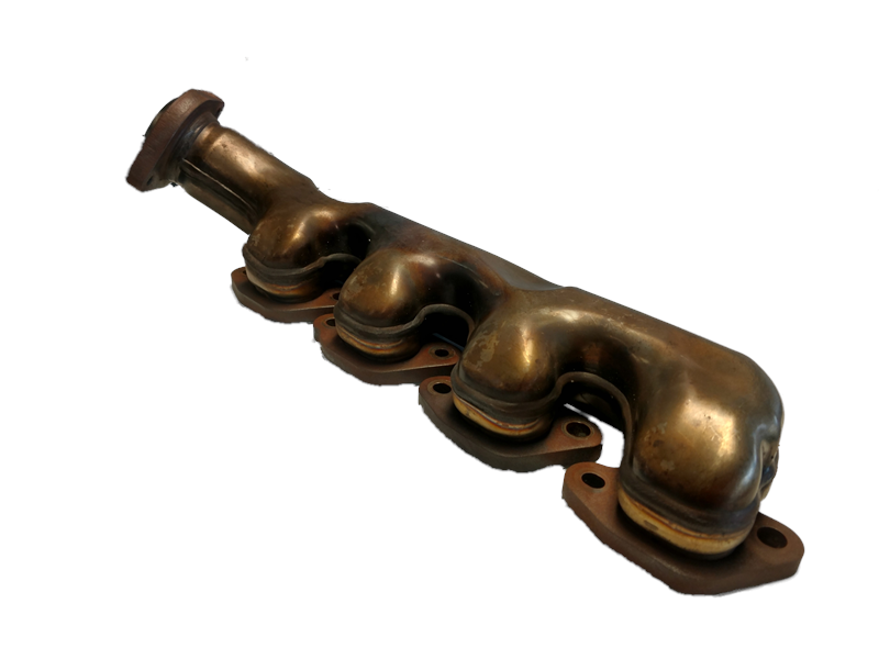 LR3 Exhaust Manifold for LR3 and LR4 parts with durable metal construction