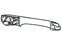 Range Rover Exterior Door Handle replacement part for vehicle door repair and maintenance