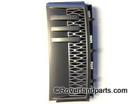 Black Range Rover fender grille vent replacement part for vehicle exterior
