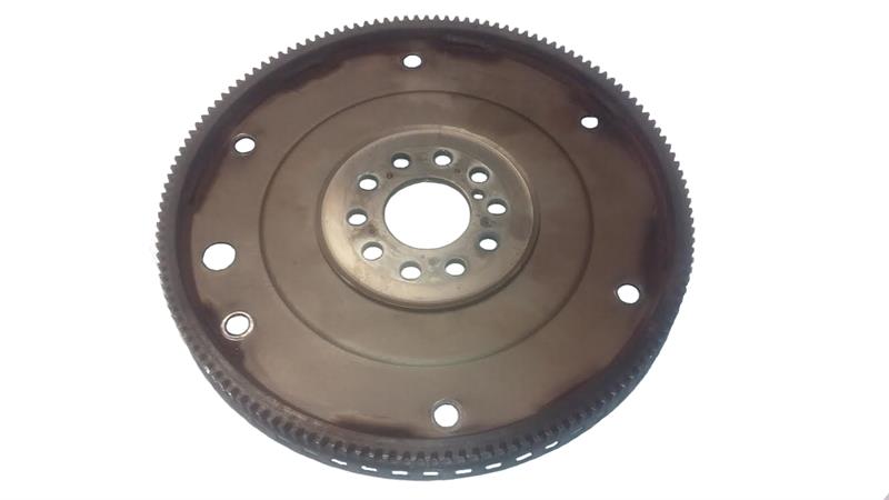 LR2 Parts metal flywheel with gear teeth and mounting holes for automotive use