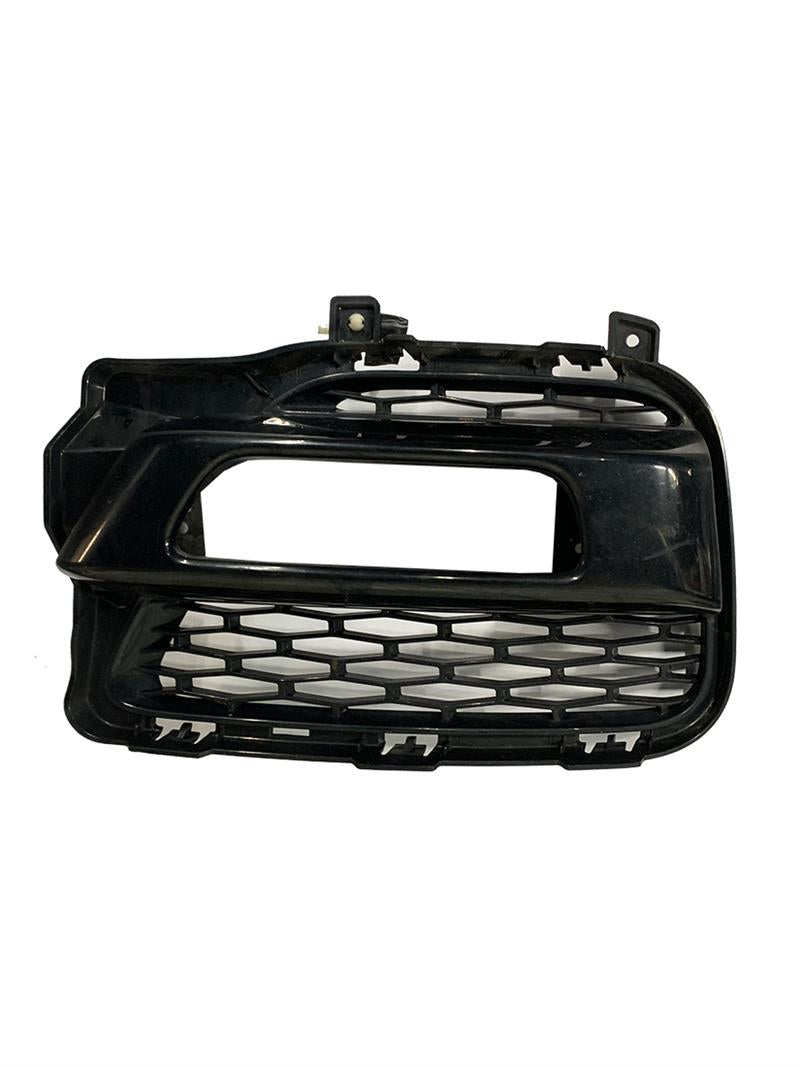 Black Range Rover Fog Light grille cover replacement part with honeycomb design