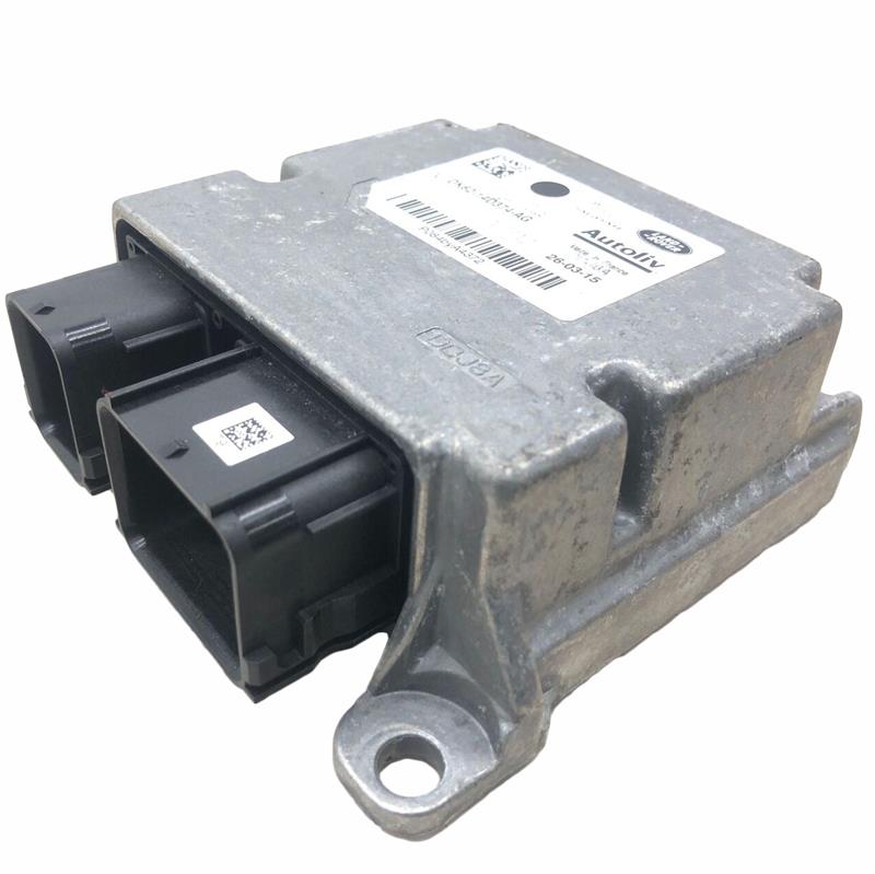 Land Rover Evoque Parts Air Bag Control Diagnostic Module with metal casing and connector ports