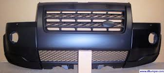 LR2 Parts front bumper grille with fog lamp openings for vehicle upgrade