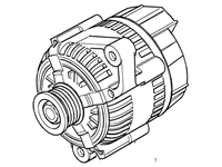 2002 - 2005 Freelander alternator designed for optimal engine performance and reliability