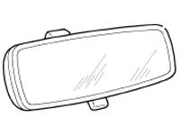 2002-2005 Freelander Rear View Mirror for enhanced visibility and safety while driving