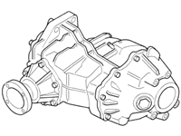 Freelander 2002-2005 transfer case with durable housing for reliable off-road performance