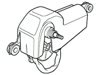 2002-2005 Freelander Wiper Motor - Rear for efficient rear windshield cleaning