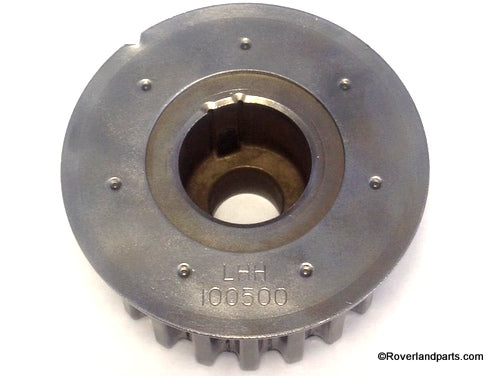 Freelander Crankshaft metal gear part with teeth and markings for engine assembly