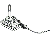 Freelander transmission shifter 2002-2005 replacement part with cable assembly for Land Rover vehicles
