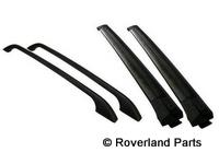 Freelander black roof rack cross bars and side rails for vehicle accessories
