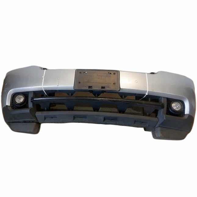 Silver Land Rover Range Rover Parts front Bumper Cover with fog light openings and license plate mount