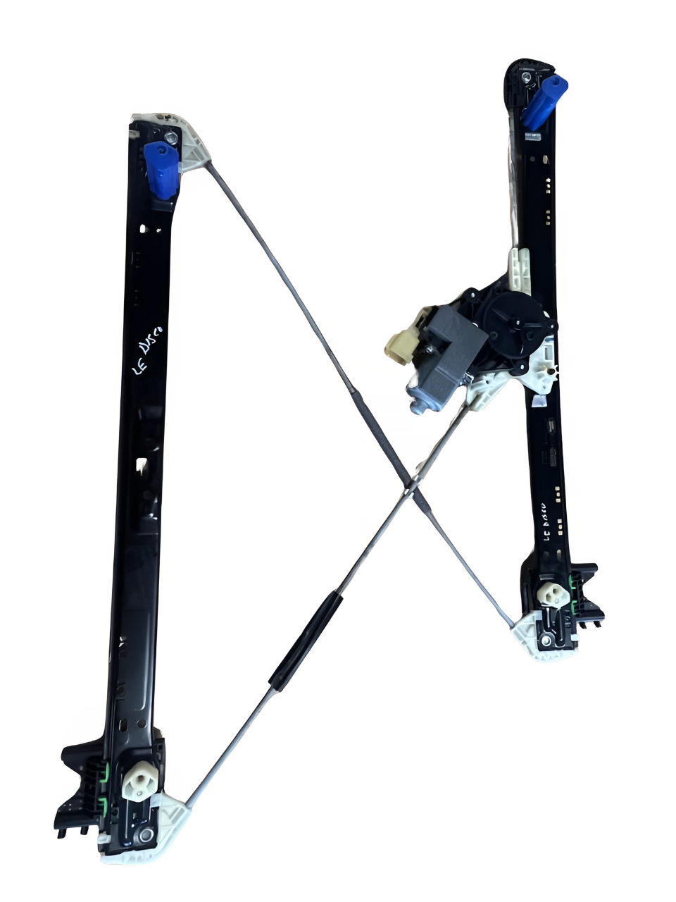 Front Right Window Regulator Motor for Range Rover Parts by Roverland Parts with metal frame and motor assembly