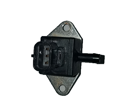 Range Rover Fuel Pressure Sensor automotive part with metal mounting plate and electrical connector
