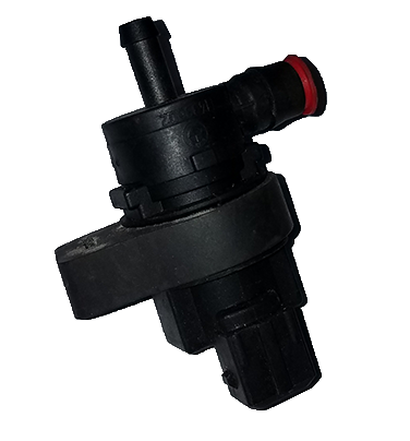 Range Rover Fuel Purge Valve automotive replacement part in black plastic