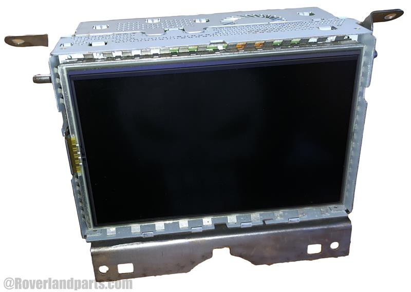 Land Rover LR3 LR4 Display Unit replacement part with black screen and metal frame