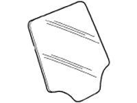 LR2 Parts replacement Door Glass for vehicle window with clear design