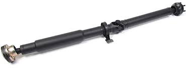 LR2 Parts Driveshaft Assembly for vehicle drivetrain with metal construction and mounting bracket