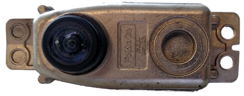 Metal Front Bumper Camera part for Range Rover with lens and mounting holes