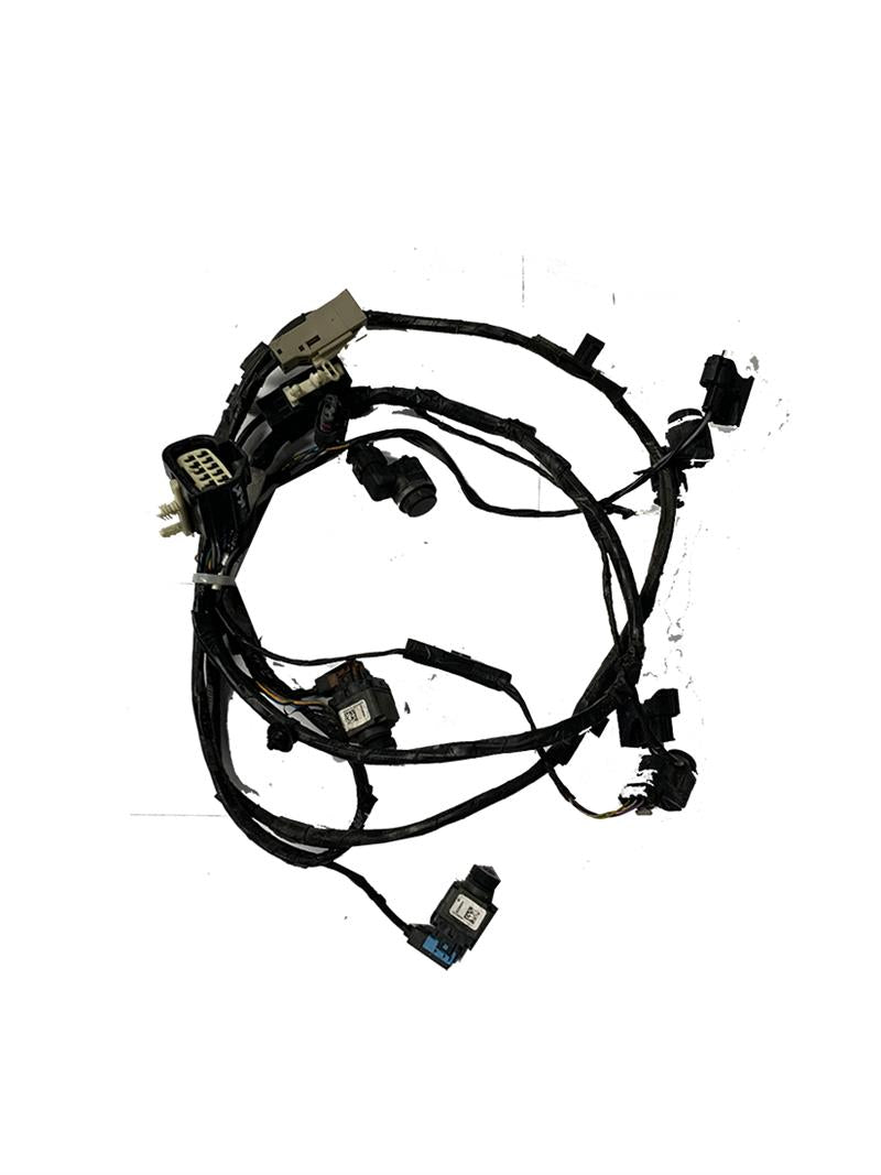 Range Rover parts wiring harness for front bumper assembly with multiple connectors