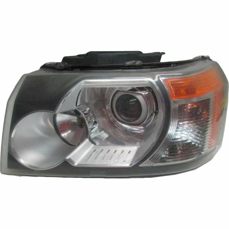 LR2 Parts headlight assembly with clear lens and amber reflector for vehicle front lighting