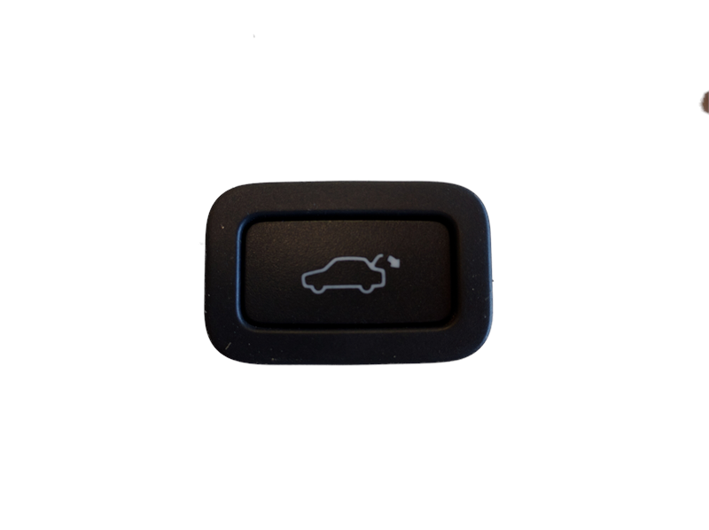 Black Lift Gate Switch with car trunk icon for Range Rover parts replacement