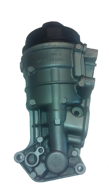 LR2 Parts Oil Filter Housing for vehicle engine with durable metal construction