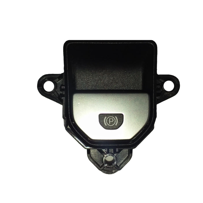 Evoque Parts Parking Brake Switch with black and silver design for vehicle braking system