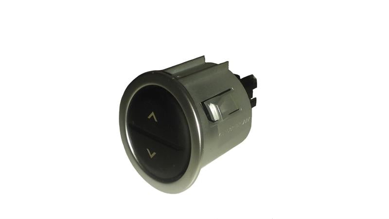 Range Rover Glovebox Release Switch black and gray round button replacement part