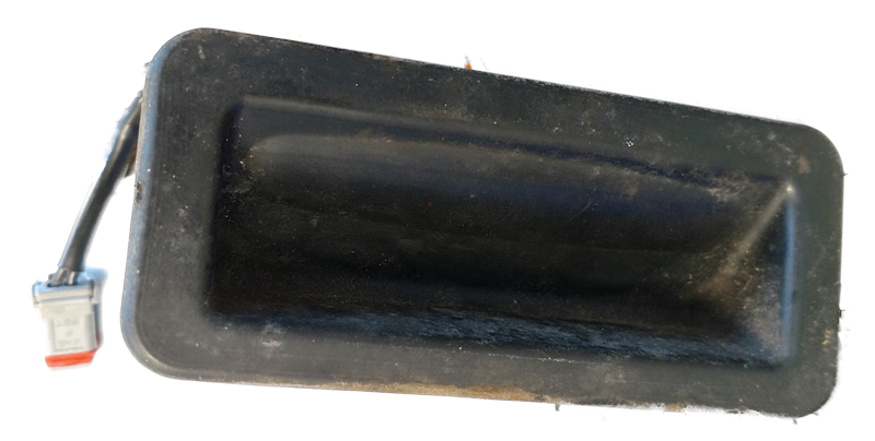 Black Hatch Glass Release Switch for Range Rover parts with wiring connector