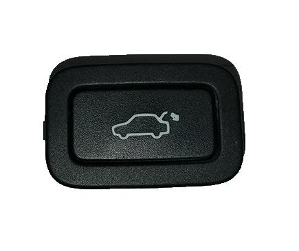 Range Rover black plastic Hatch Release Switch with car trunk icon for vehicle use