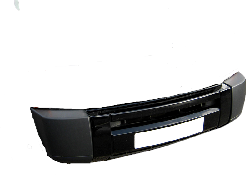 LR3 front bumper part with integrated Headlamp Washer for LR3 and LR4 vehicles