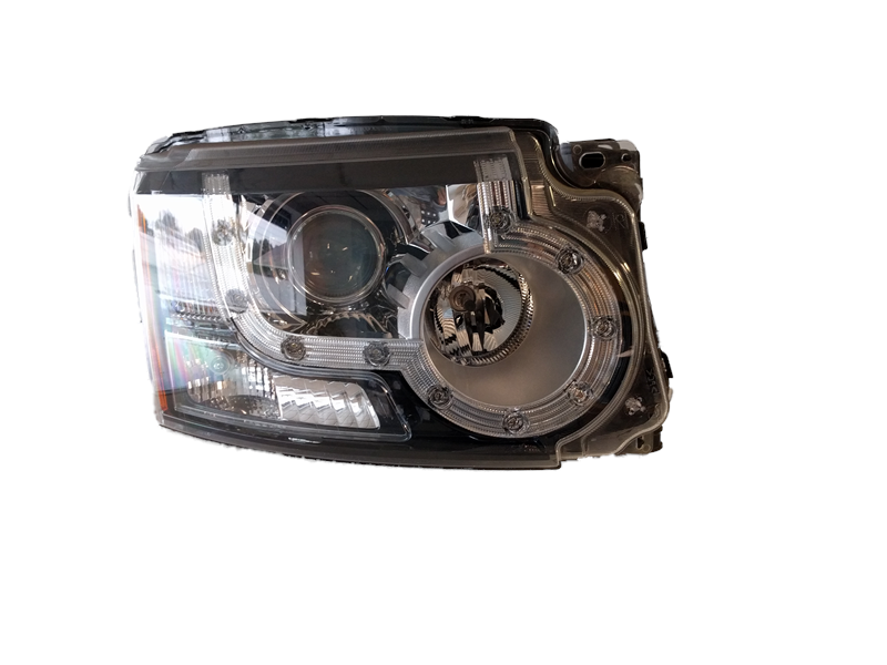 LR4 Parts headlight assembly with clear lens and reflector for vehicle front lighting
