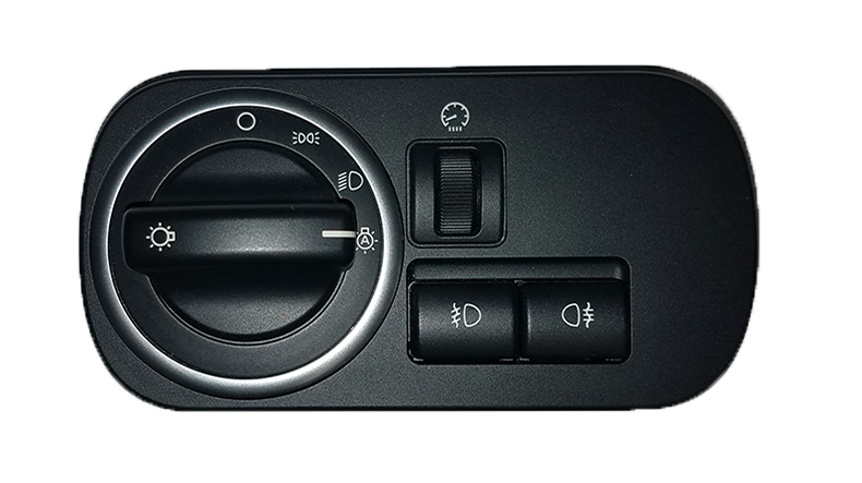 Range Rover Parts Headlight Switch with dial and fog light buttons for vehicle lighting control