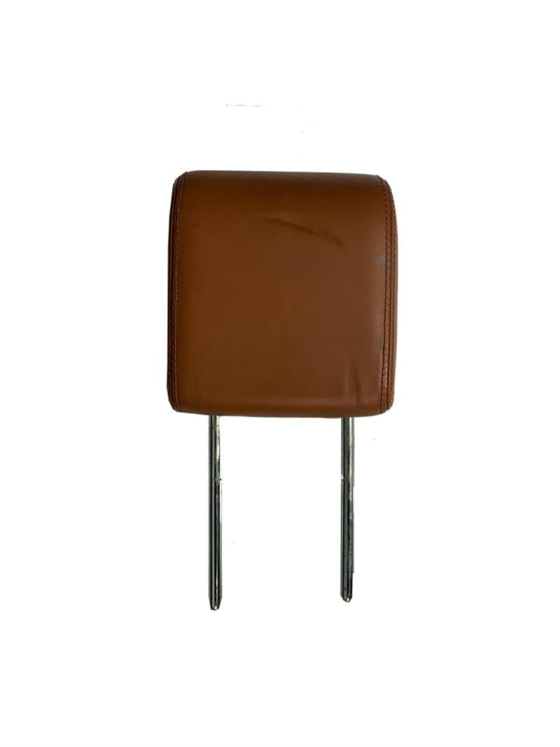 Brown leather Land Rover Range Rover Parts headrest with metal rods for vehicle seat replacement