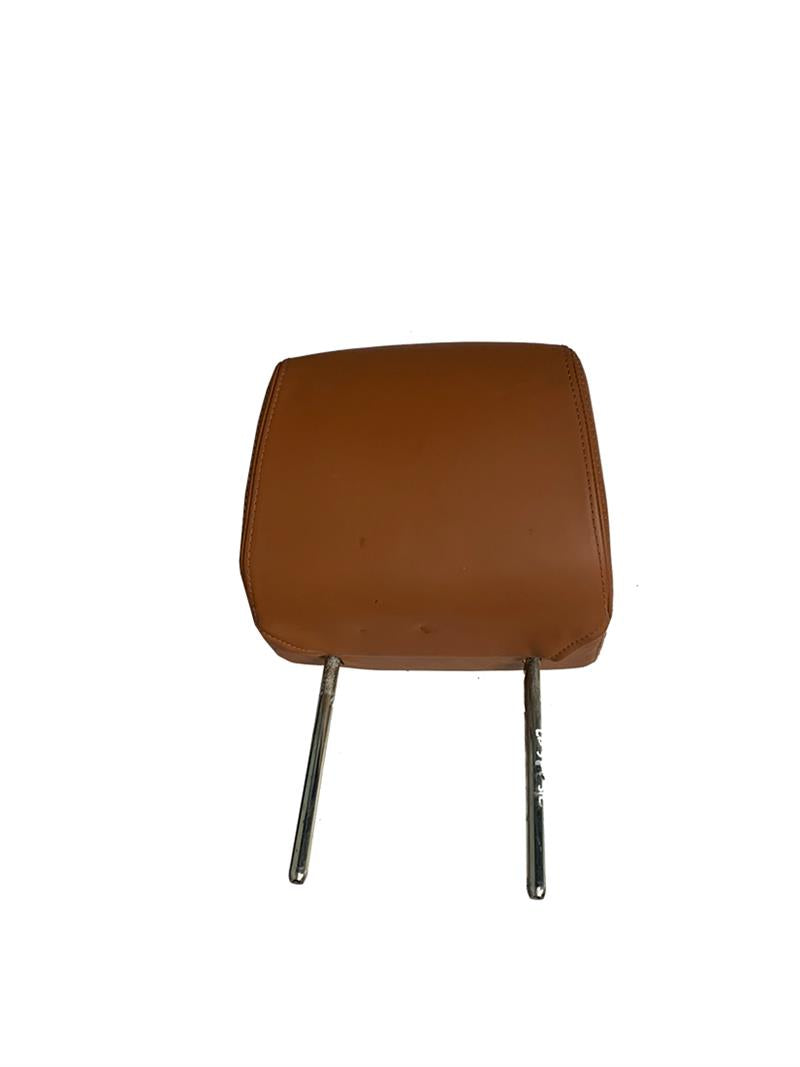 Brown leather Land Rover Range Rover Parts headrest with metal rods for vehicle seat support